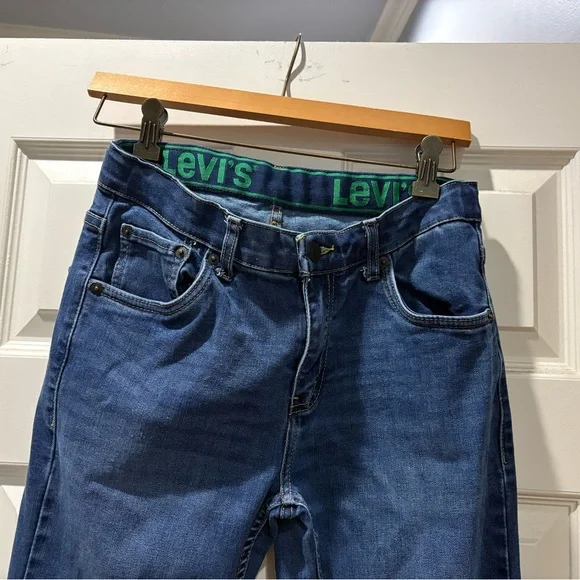 511 Levi’s Slim fit Blue Jeans size 16. 28x30 with inside tighten option - Picture 5 of 10